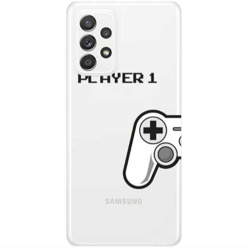 Samsung A53 Player 1 Transparent Silicone TPU Θήκη