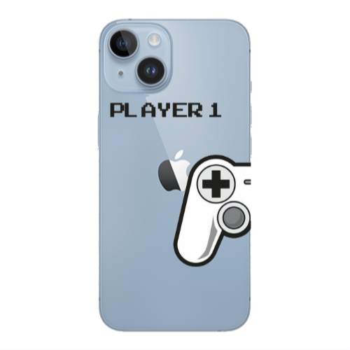 Apple iPhone 14 Plus Player 1 Transparent Silicone TPU Θήκη