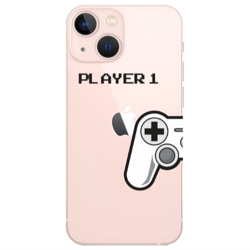 Apple iPhone 13 Mini Player 1 Transparent Silicone TPU Θήκη