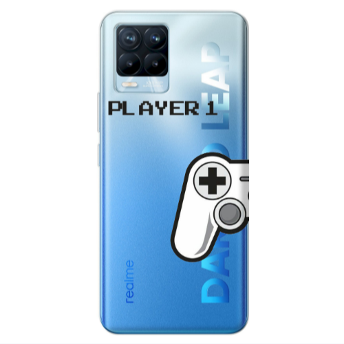 Realme 8 Pro Player 1 Transparent Silicone TPU Θήκη