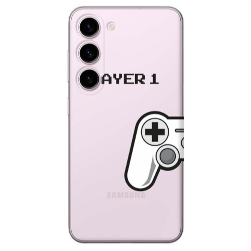 Samsung S23 Plus Player 1 Transparent Silicone TPU Θήκη
