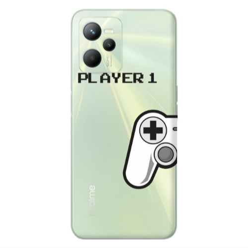 Realme C35 Player 1 Transparent Silicone TPU Θήκη
