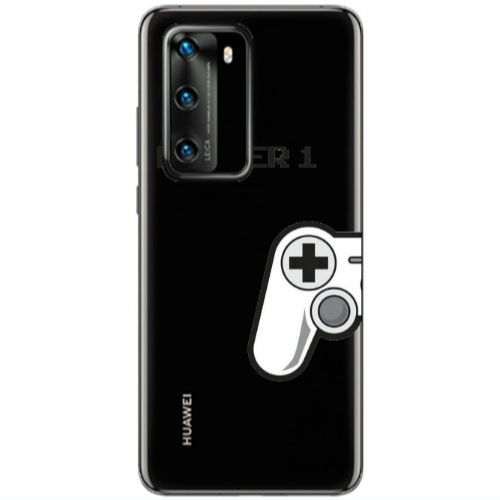 Huawei P40 Player 1 Transparent Silicone TPU Θήκη