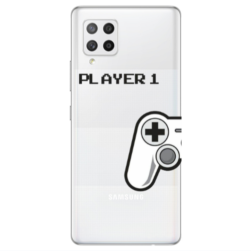 Samsung A42 5G Player 1 Transparent Silicone TPU Θήκη