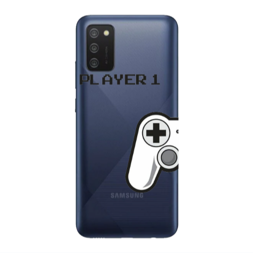 Samsung A02s Player 1 Transparent Silicone TPU Θήκη