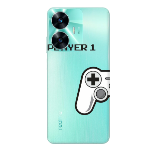 Realme C55 Player 1 Transparent Silicone TPU Θήκη