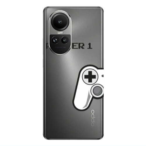 Oppo Reno10 5G Player 1 Transparent Silicone TPU Θήκη