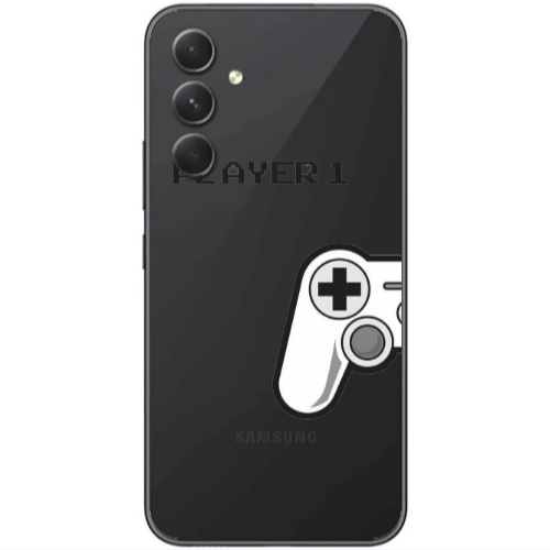 Samsung Galaxy A25 Player 1 Transparent Silicone TPU Θήκη
