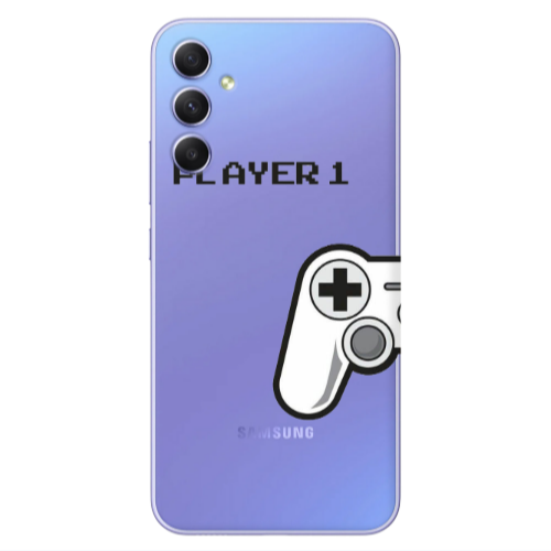 Samsung A25 Player 1 Transparent Silicone TPU Θήκη