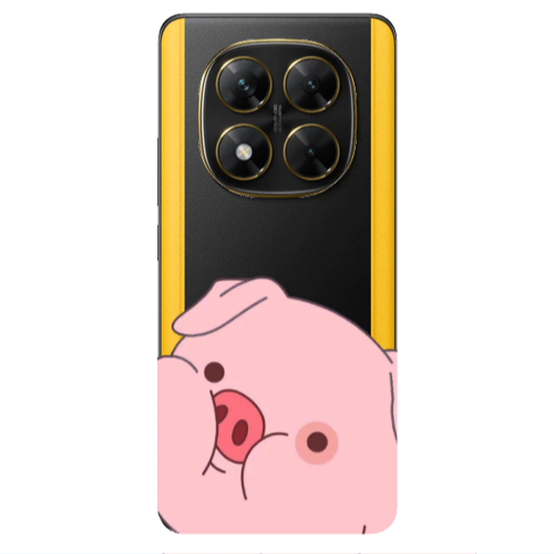 Xiaomi Poco X7 Piggy 2 Transparent Silicone TPU Θήκη