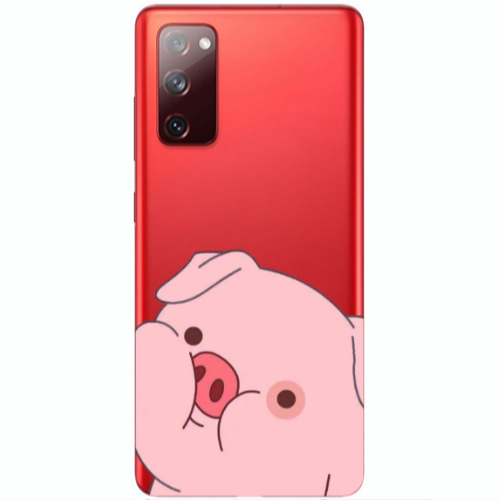 Samsung S20 FE Piggy 2 Transparent Silicone TPU Θήκη