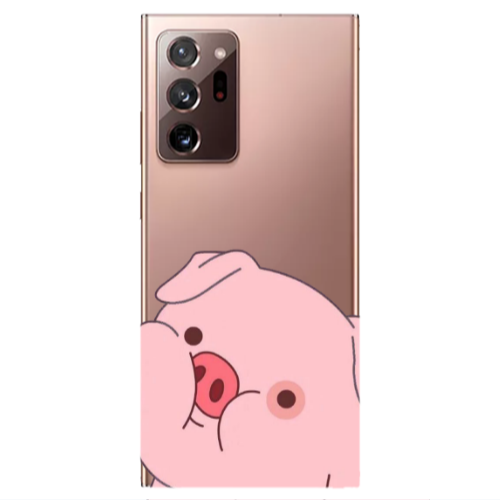 Samsung Note 20 Ultra Piggy 2 Transparent Silicone TPU Θήκη