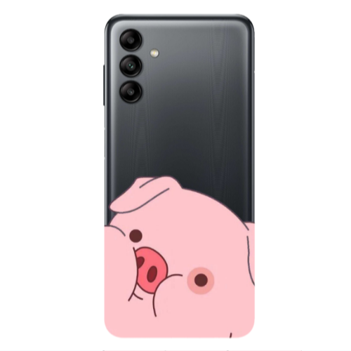 Samsung A13 5G Piggy 2 Transparent Silicone TPU Θήκη