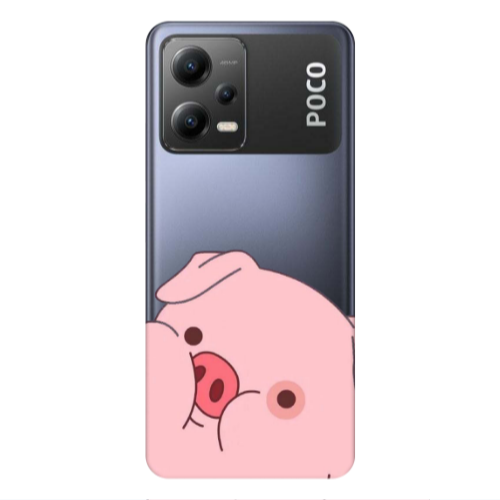 Xiaomi Poco X5 Piggy 2 Transparent Silicone TPU Θήκη