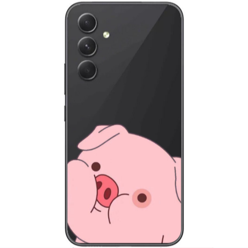 Samsung Galaxy A25 Piggy 2 Transparent Silicone TPU Θήκη