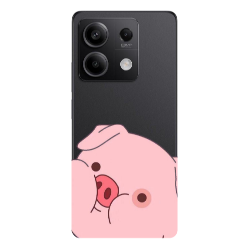 Xiaomi Redmi Note 13 5G Piggy 2 Transparent Silicone TPU Θήκη
