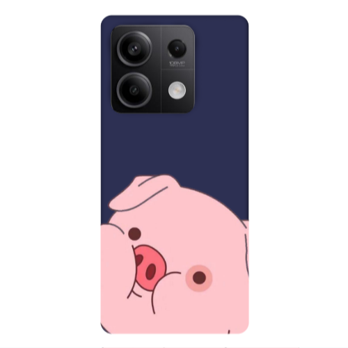 Xiaomi Redmi Note 13Pro 5G Piggy 2 Dark blue Colored Silicone TPU Θήκη