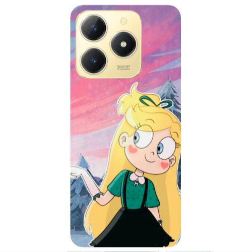 Realme C61 Valentines 2 Transparent Silicone TPU Θήκη