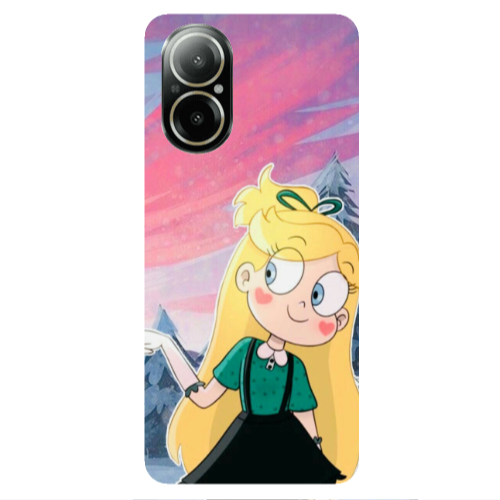 Realme C67 Valentines 2 Transparent Silicone TPU Θήκη