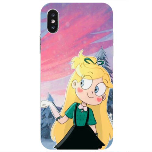 Apple iPhone X Valentines 2 Transparent Silicone TPU Θήκη