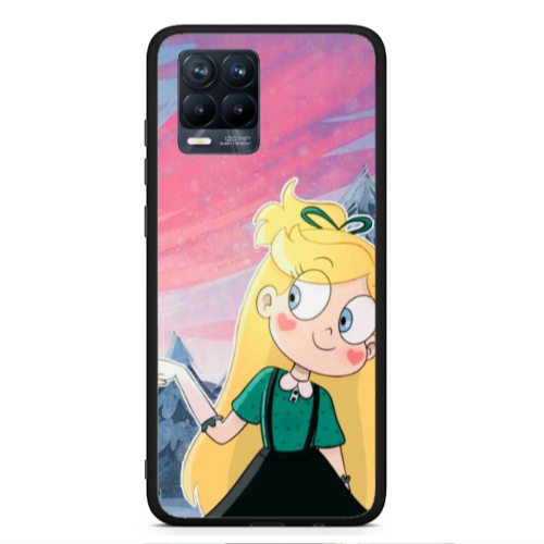 Realme 8  Valentines 2 Black Glossy Θήκη