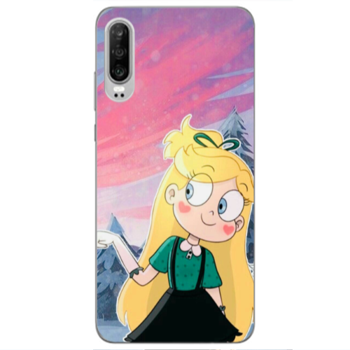 Huawei P30 Valentines 2 Transparent Silicone TPU Θήκη