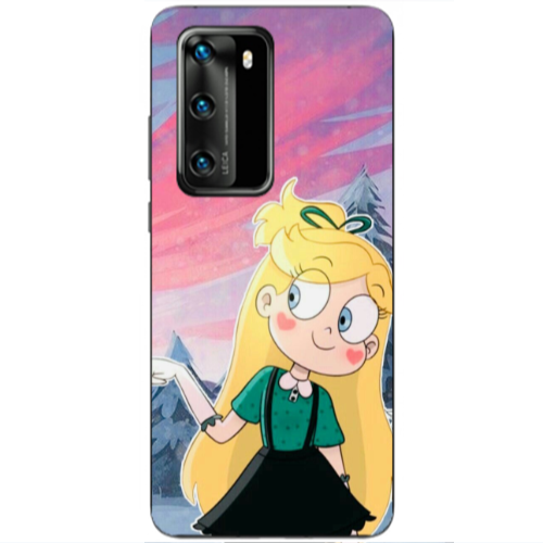 Huawei P40 Valentines 2 Transparent Silicone TPU Θήκη