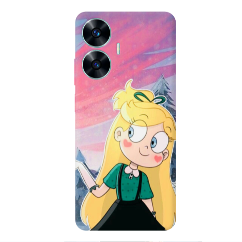 Realme C55 Valentines 2 Transparent Silicone TPU Θήκη