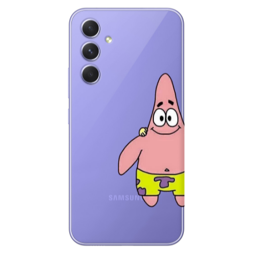 Samsung A56 Spong 1 Transparent Silicone TPU Θήκη