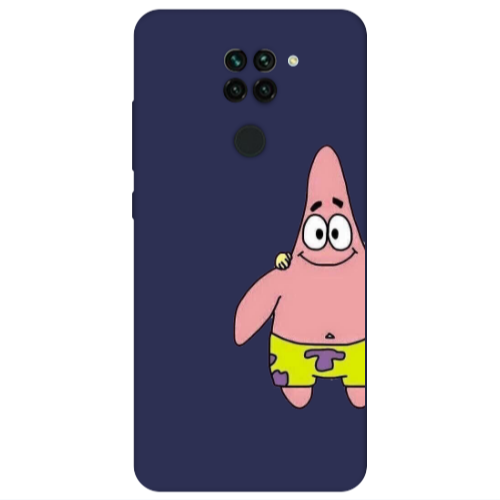 Xiaomi Redmi Note 9 Spong 1 Dark blue Colored Silicone TPU Θήκη
