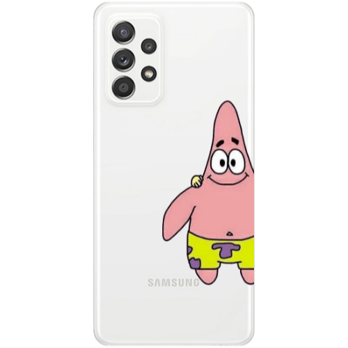 Samsung A53 Spong 1 Transparent Silicone TPU Θήκη