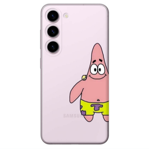 Samsung S23 Spong 1 Transparent Silicone TPU Θήκη