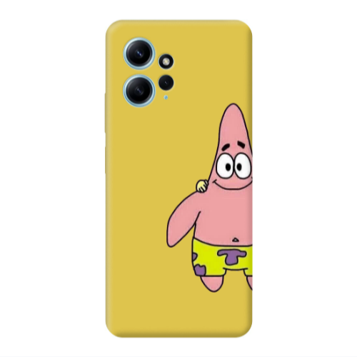 Xiaomi Redmi Note 12 4G Spong 1 Yellow Colored Silicone TPU Θήκη