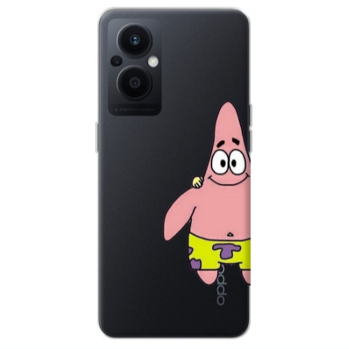 Oppo Reno 7 Lite Spong 1 Transparent Silicone TPU Θήκη