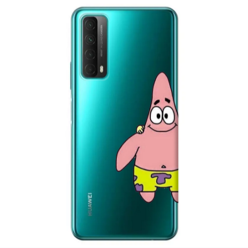 Huawei P Smart 2021 Spong 1 Transparent Silicone TPU Θήκη