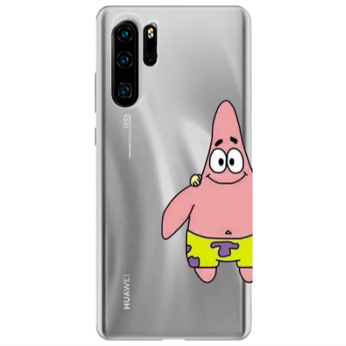 Huawei P30 Pro Spong 1 Transparent Silicone TPU Θήκη