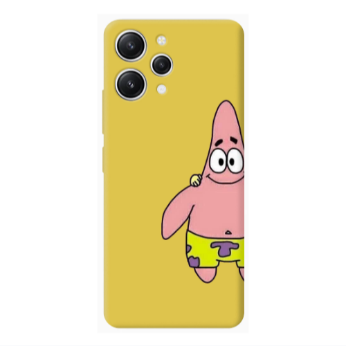 Xiaomi Redmi 12 Spong 1 Yellow Colored Silicone TPU Θήκη