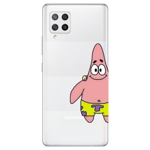 Samsung A42 5G Spong 1 Transparent Silicone TPU Θήκη