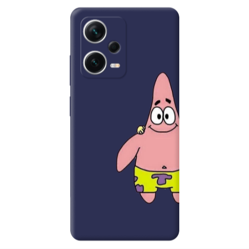 Xiaomi Poco X5 Spong 1 Dark blue Colored Silicone TPU Θήκη