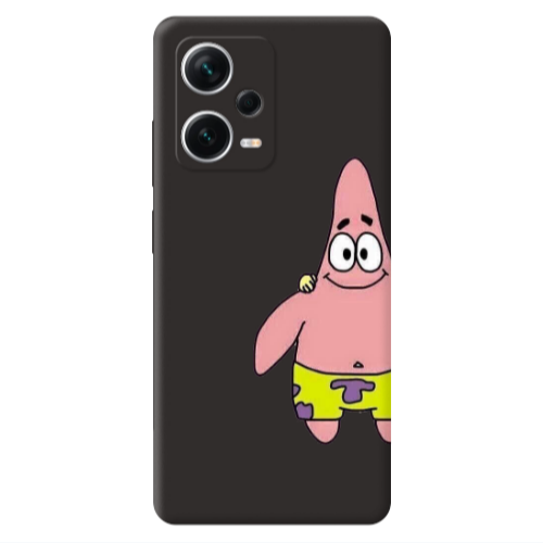 Xiaomi Poco X5 Spong 1 Black Colored Silicone TPU Θήκη