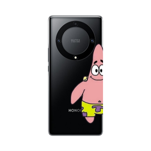 Honor Magic5 Lite 5G Spong 1 Transparent Silicone TPU Θήκη