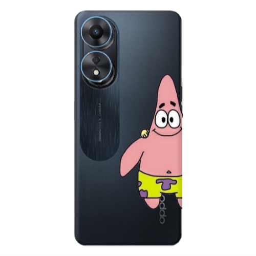 Oppo A 98 Spong 1 Transparent Silicone TPU Θήκη