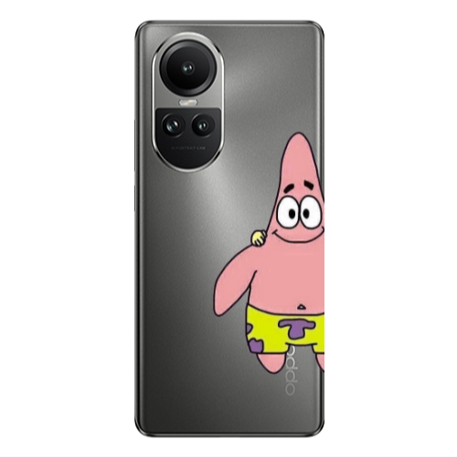 Oppo Reno10 5G Spong 1 Transparent Silicone TPU Θήκη