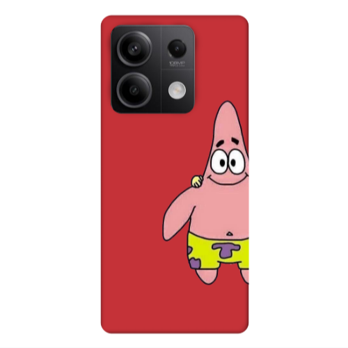 Xiaomi Redmi Note 13 5G Spong 1 Red Colored Silicone TPU Θήκη