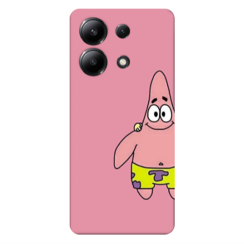 Xiaomi Redmi Note 13 4G Spong 1 Pink Colored Silicone TPU Θήκη