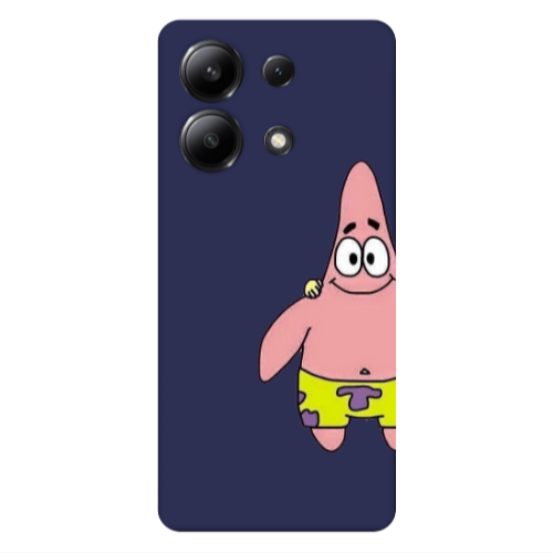 Xiaomi Redmi Note 13 4G Spong 1 Dark blue Colored Silicone TPU Θήκη