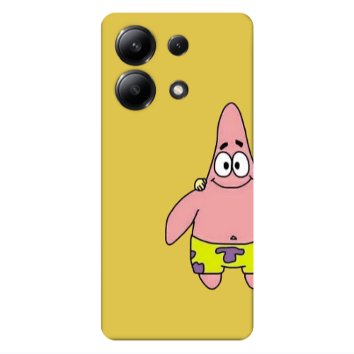 Xiaomi Redmi Note 13 4G Spong 1 Yellow Colored Silicone TPU Θήκη