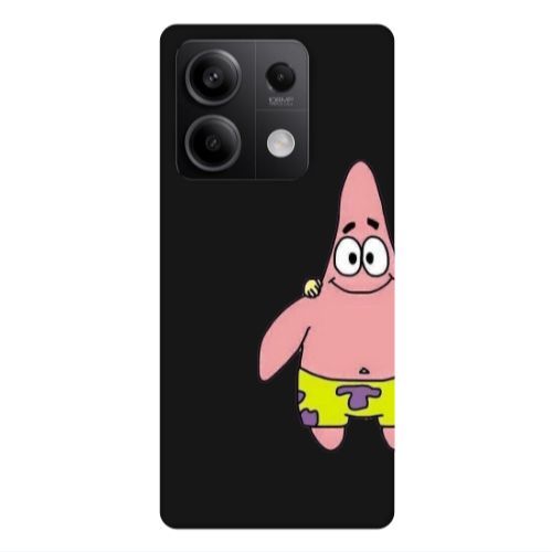 Xiaomi Redmi Note 13Pro 5G Spong 1 Black Colored Silicone TPU Θήκη