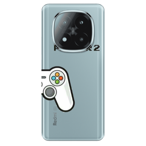 Xiaomi Redmi Note 14 Pro + 5g Player 2 Transparent Silicone TPU Θήκη