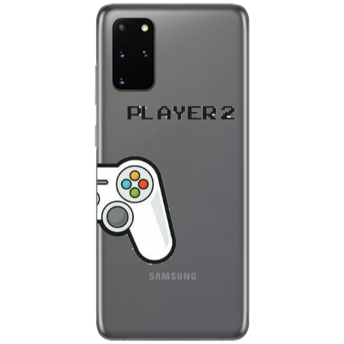 Samsung S20 Plus Player 2 Transparent Silicone TPU Θήκη